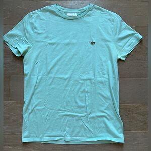 Lacoste Men's Light Green Short Sleeve Tee